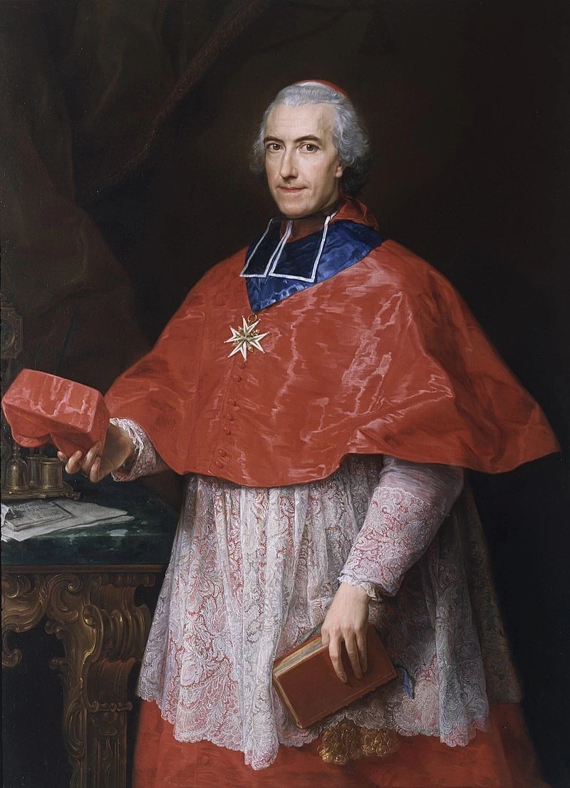 Ritratto del Cardinal Jean - François Joseph de Rochechouart, Saint Louis Art Museum, Batoni Pompeo
